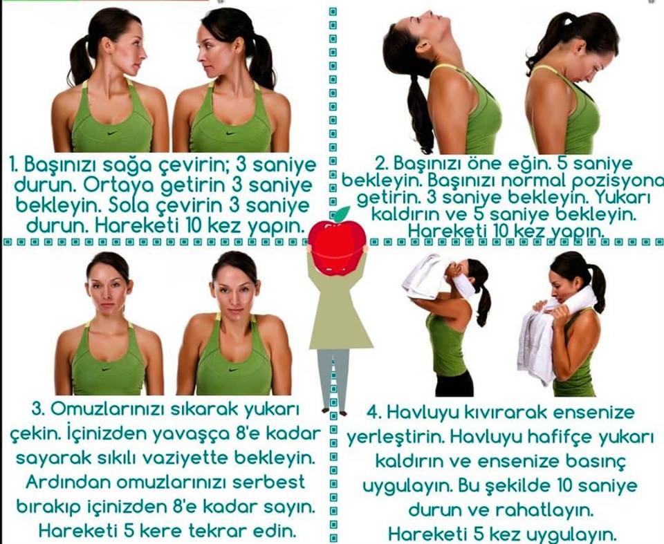 Boyun düzleşmesine ne iyi gelir